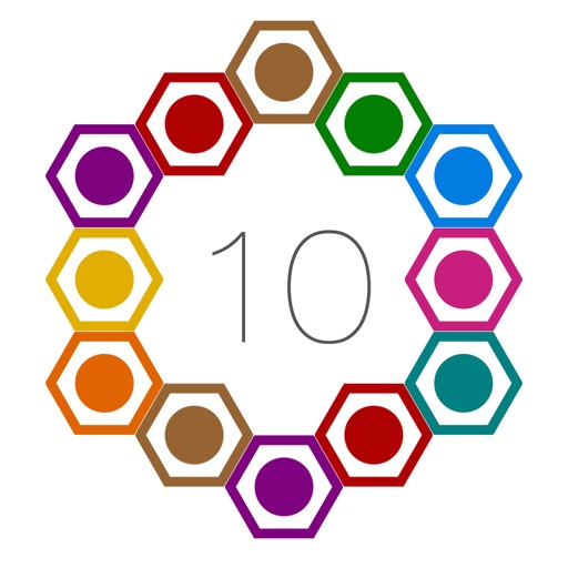 10 Hexas Icon