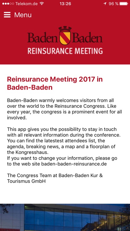 ReinsuranceMeeting Baden-Baden