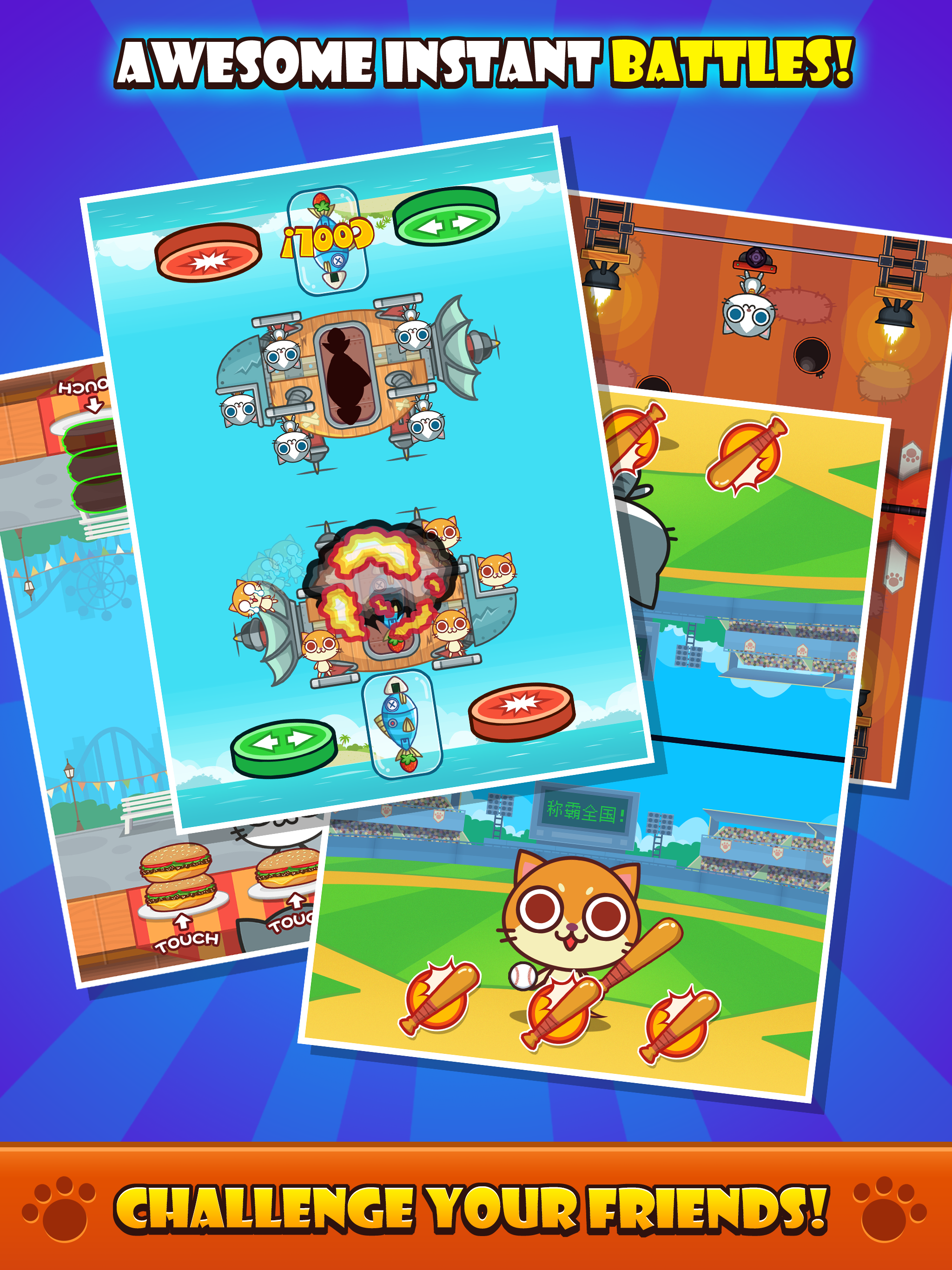 Cats Carnival -2 Player Games screenshot 8