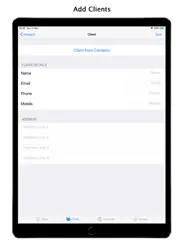 easy invoice pro - pdf export ipad images 4