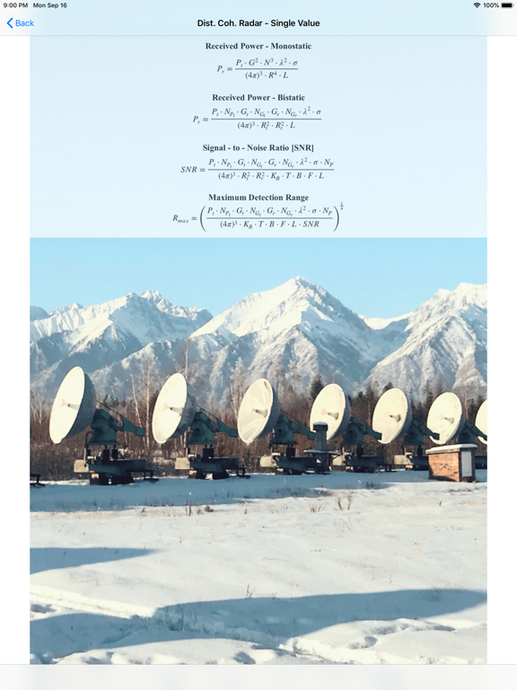 Radar Analysis Toolbox iPad screenshot 6 - Business app