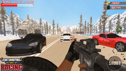 Car Sniper Vs Thieves Racing screenshot 5