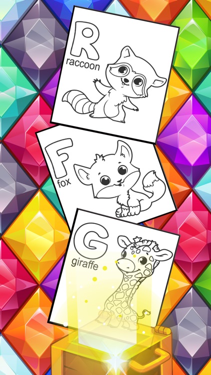 ABC Animals Phonics Coloring