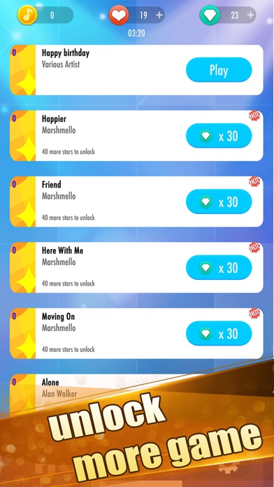 Screenshot #2 pour Master Tiles Piano
