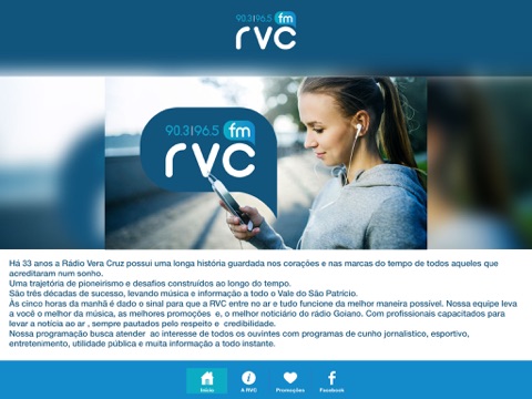 Rádio RVC FM screenshot 4