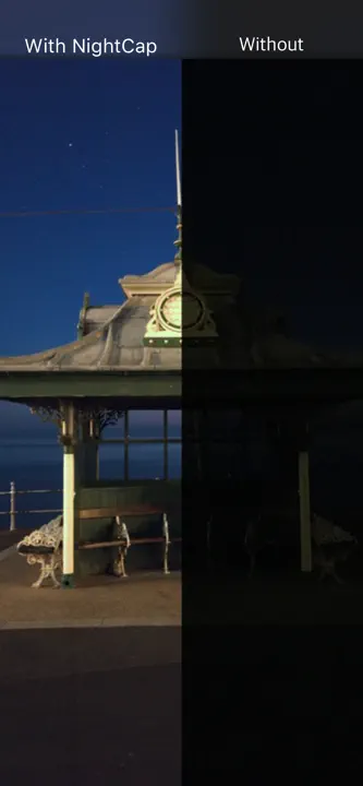 NightCap Camera: Screenshot 5 von 5