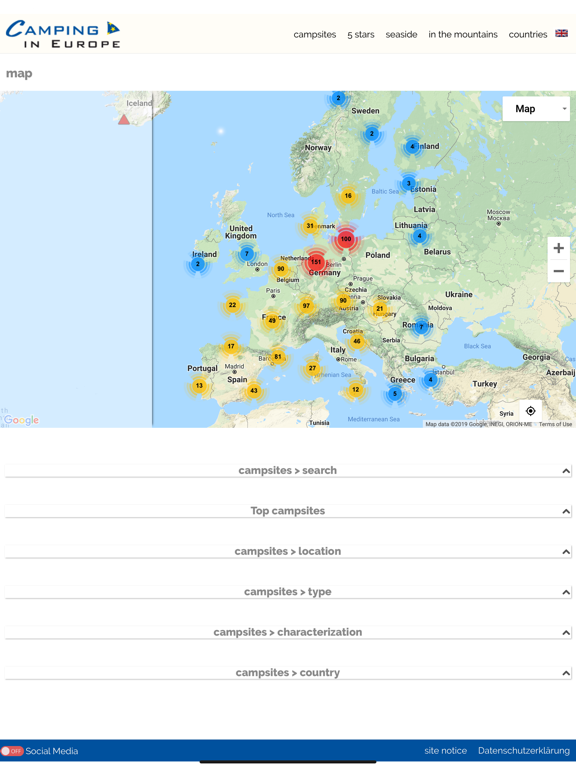 Screenshot #5 pour Camping en Europe 2020