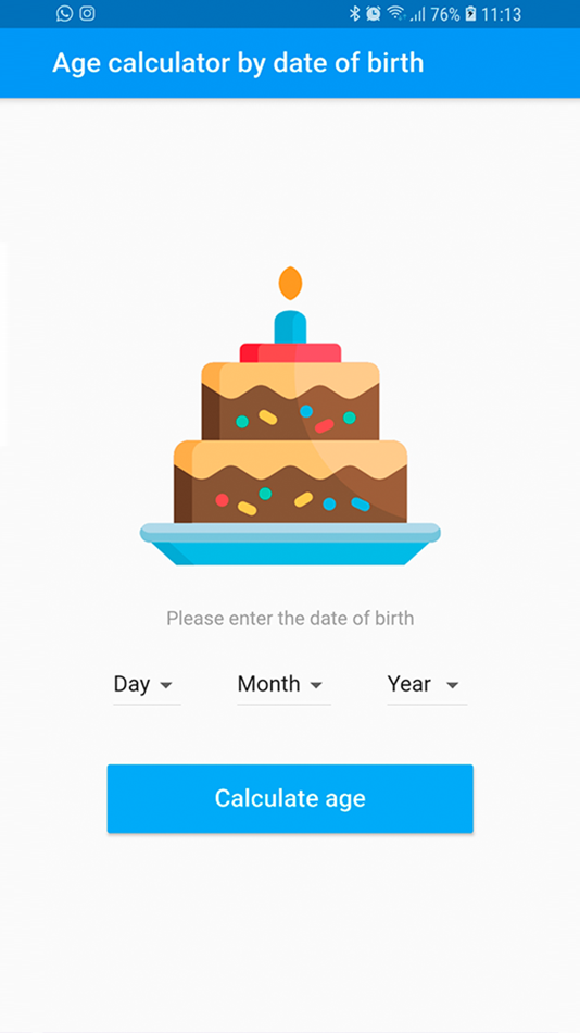 #1. Age calculator from birth date (iOS) 由: Ferran Espuna Prat