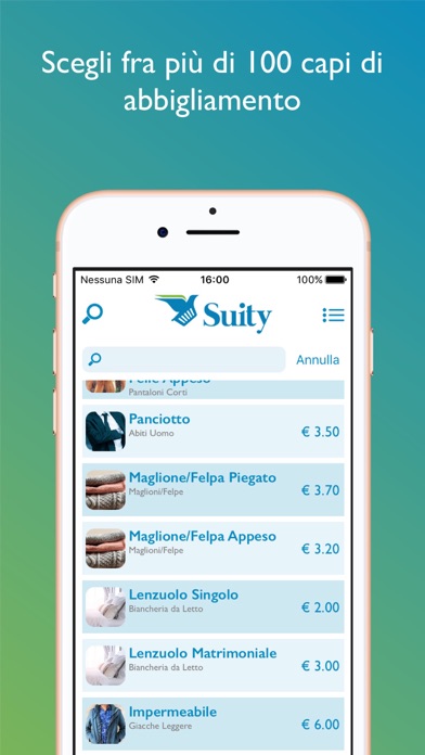 Suity | Lavanderia a Domicilio screenshot 2