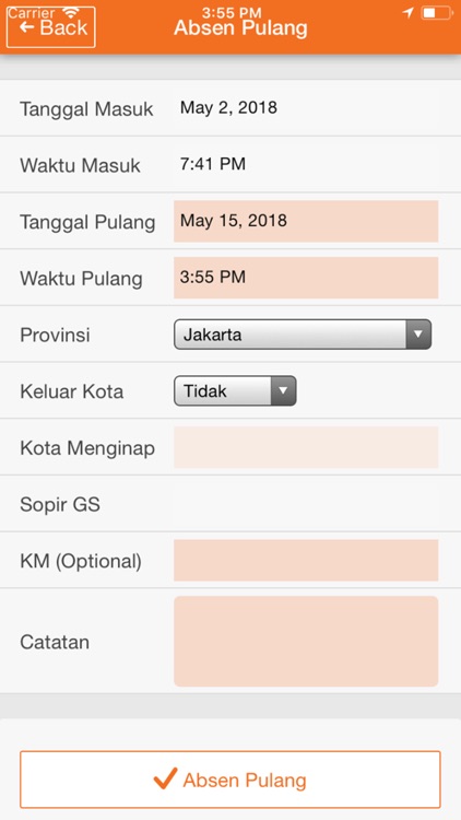 Timesheet Mobile screenshot-5