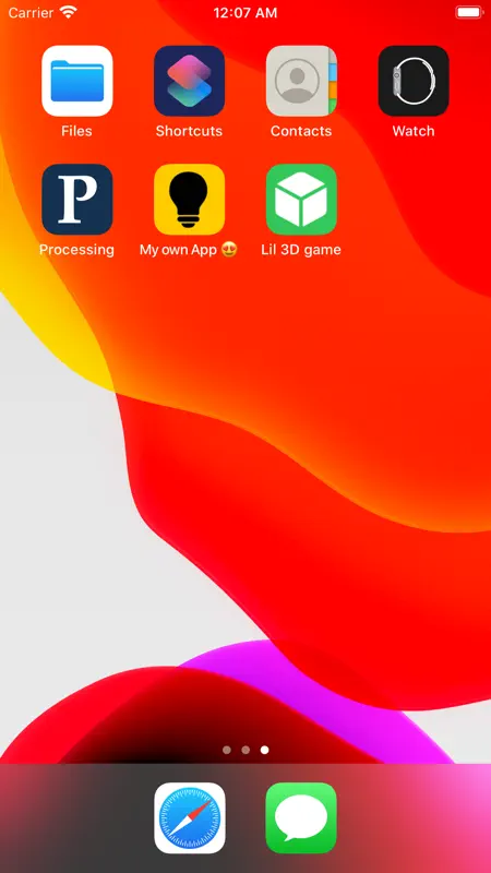 Processing & p5.js iCompiler screenshot 8 of 10