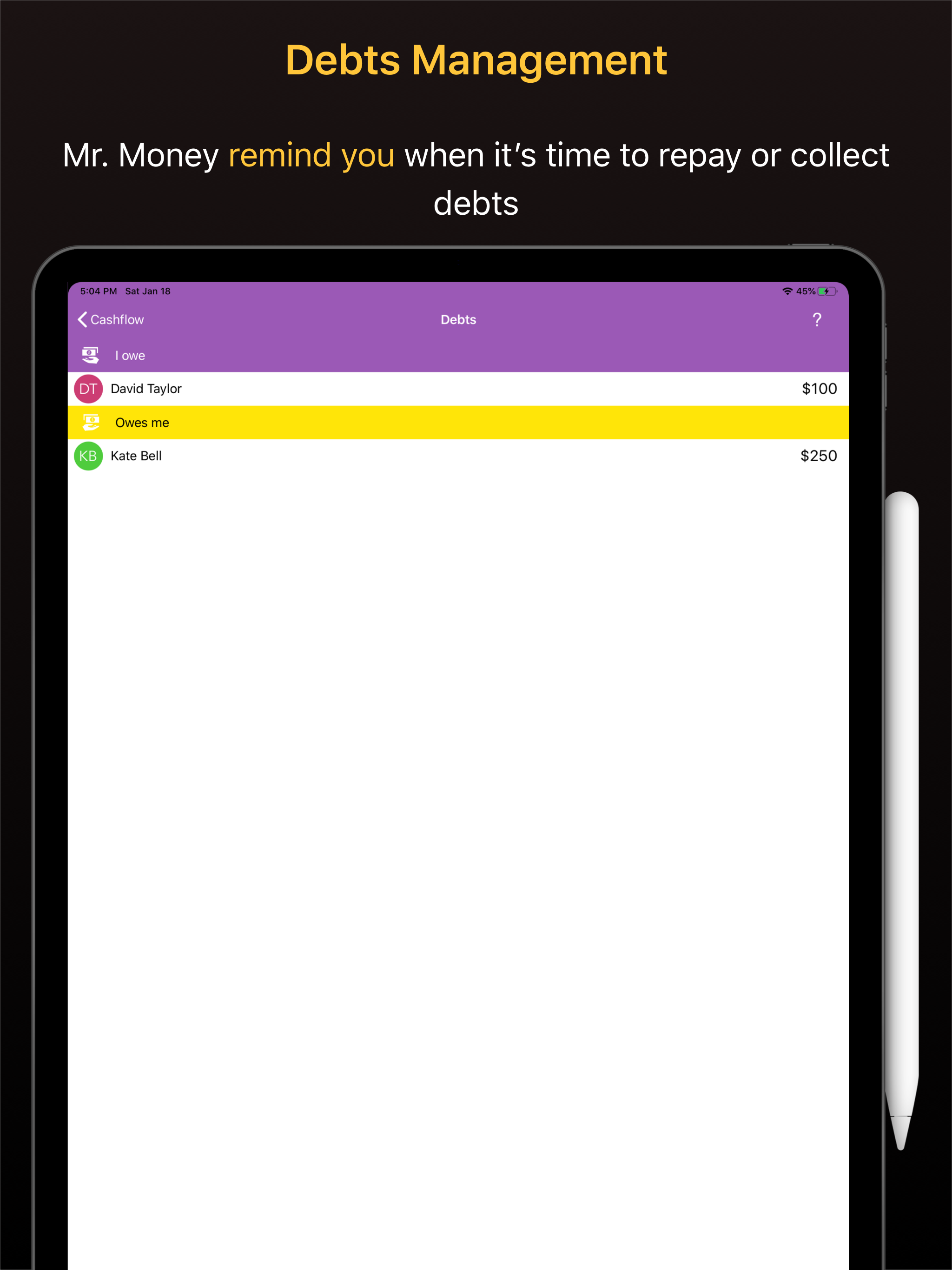 Mr. Money - Finance Manager screenshot 9