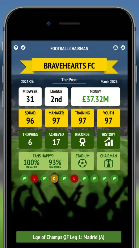 Football Chairman Pro screenshot 2 of 4