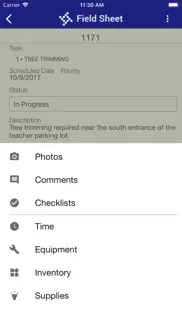 field sheet iphone screenshot 3