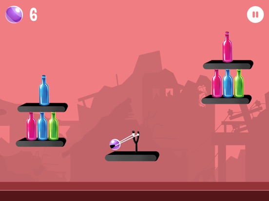 Knock Down Bottles iPad screenshot