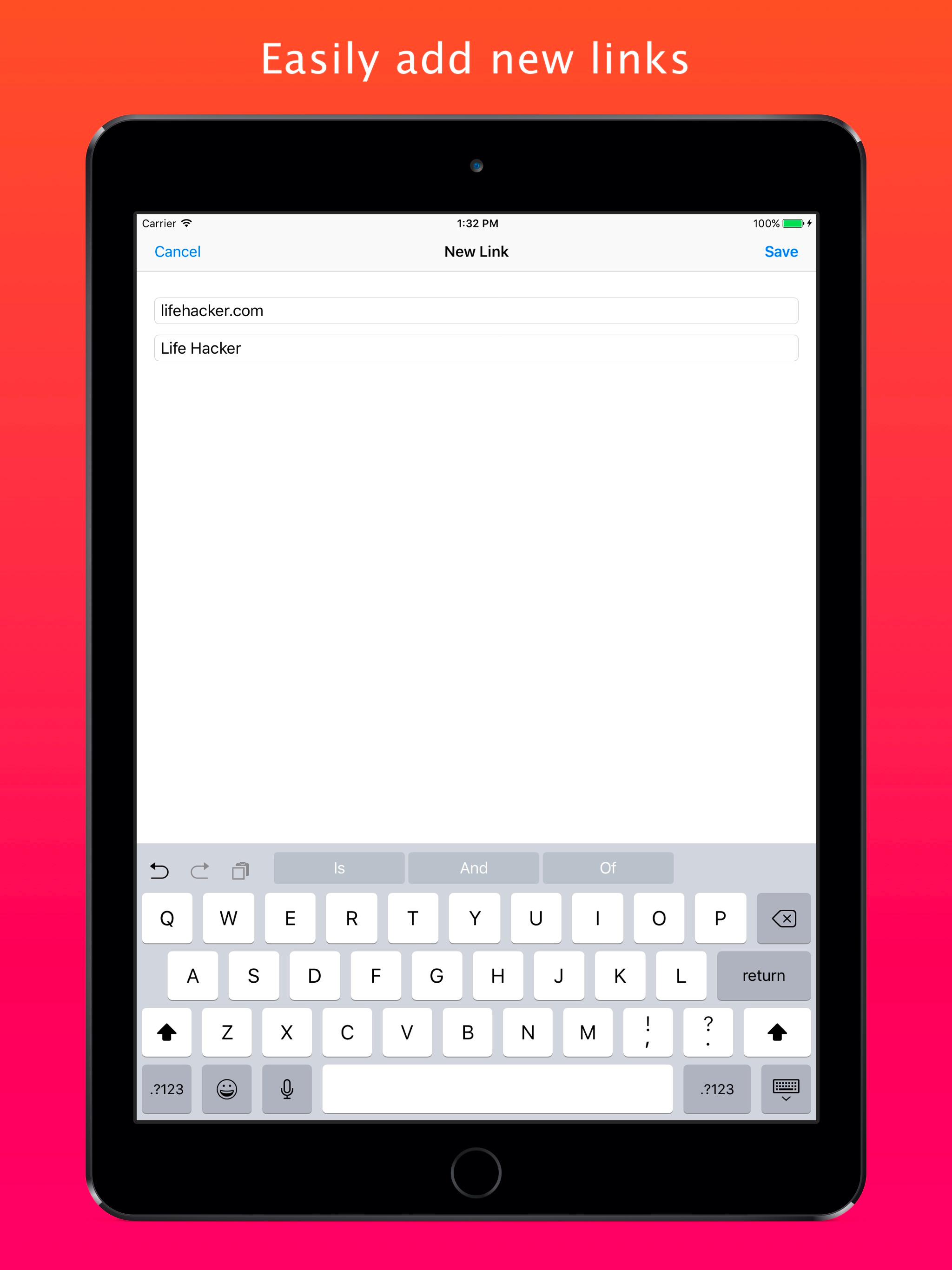List: Links and Bookmarks screenshot 10