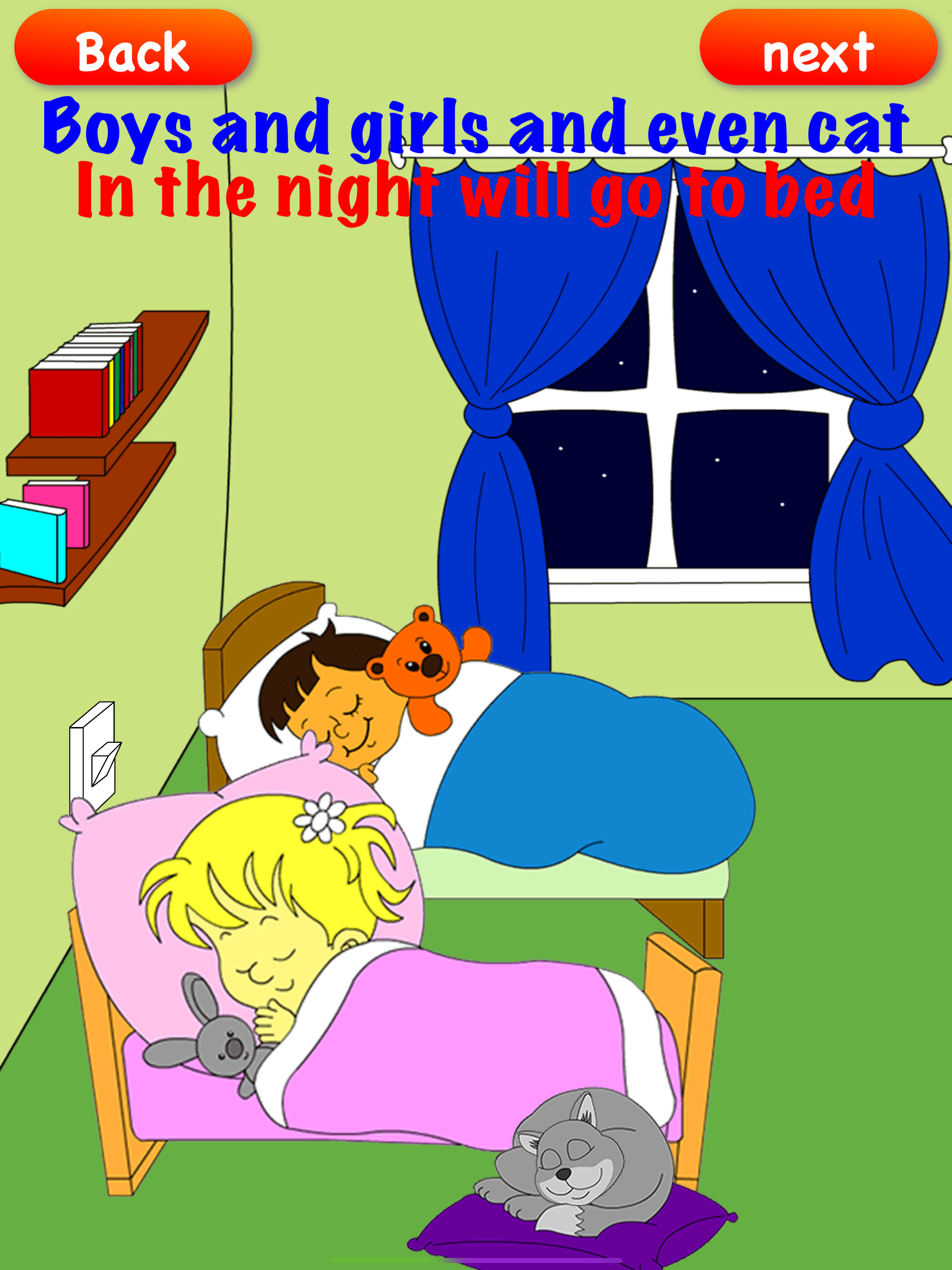 English poems for kids light