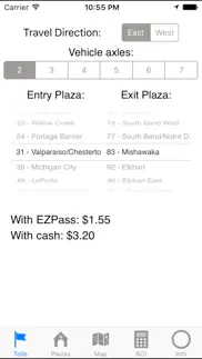 indiana toll road 2021 iphone screenshot 1