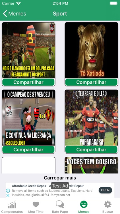 FuteApp - Memes e Bate Papo