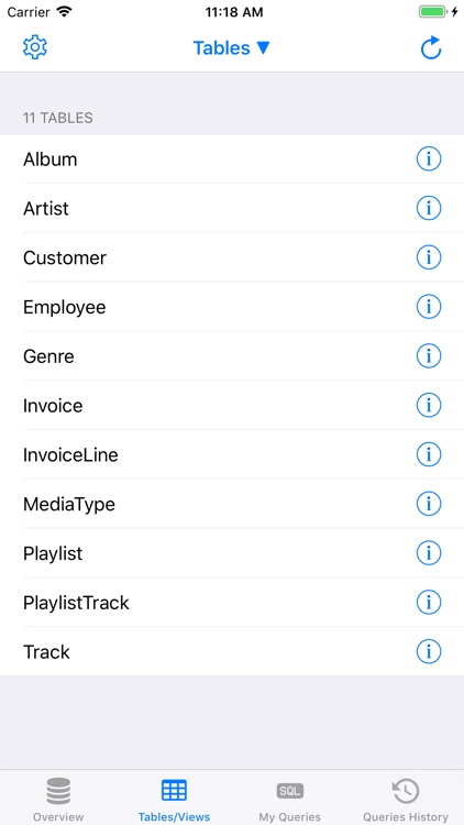 SQLite Mobile Client