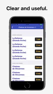 mon Écran — paris schedules &+ iphone screenshot 2