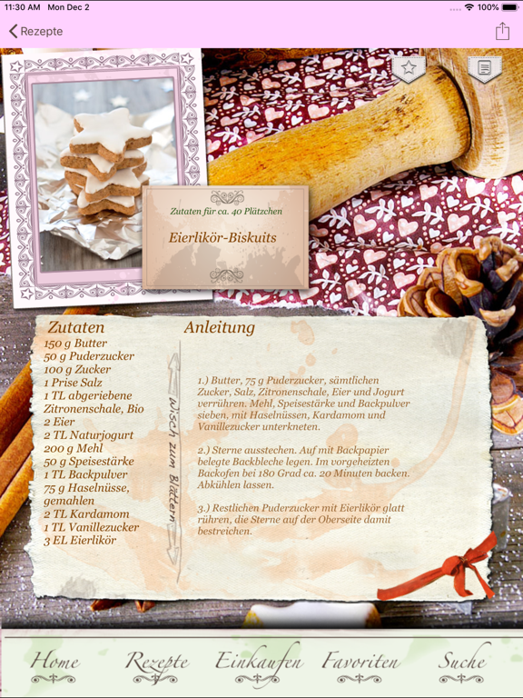 Screenshot #6 pour Plätzchen neu Rezepte