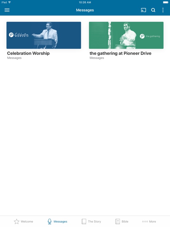 Pioneer Drive Baptist Church iPad screenshot 2 - Lifestyle app