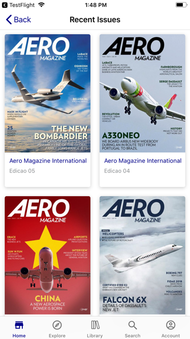Aero Magazine International Screenshot