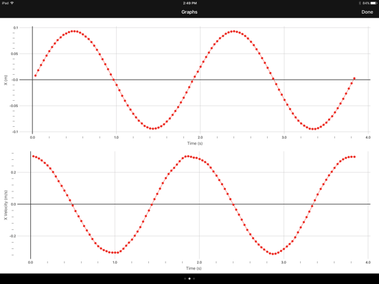 Vernier Video Physics iPad app afbeelding 4