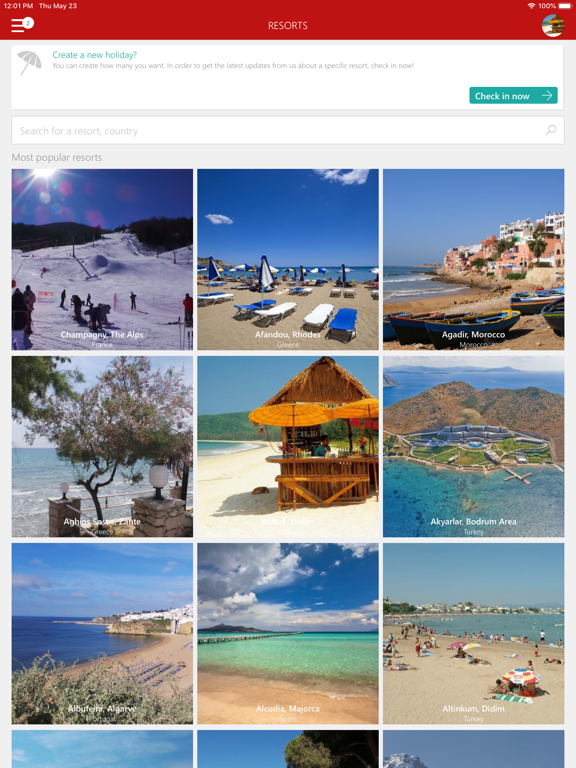 Hangout on Holiday iPad screenshot 5 - Travel app