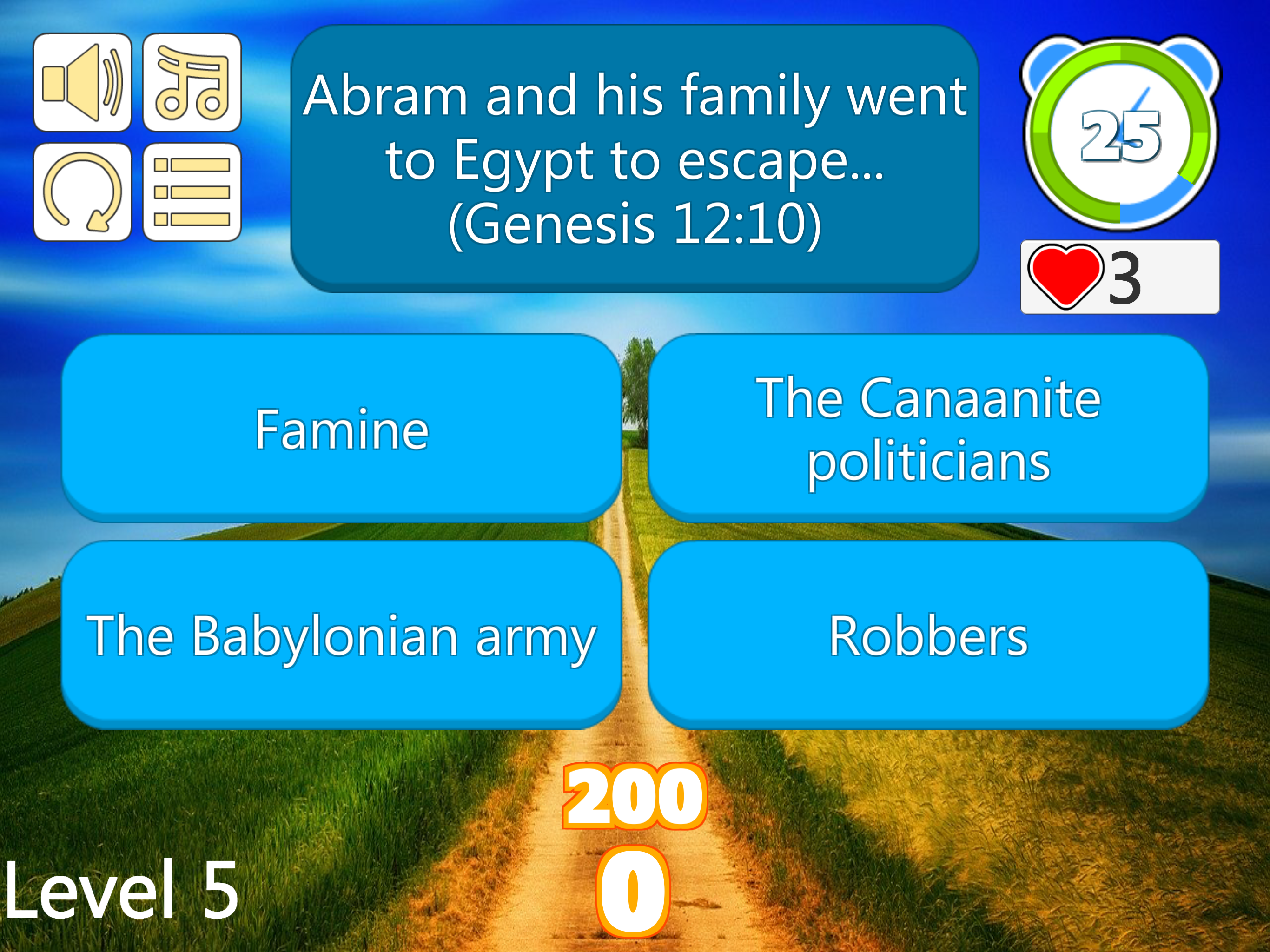 Bible Trivia Quiz Questions