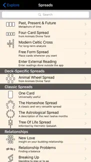 animals divine tarot iphone screenshot 3