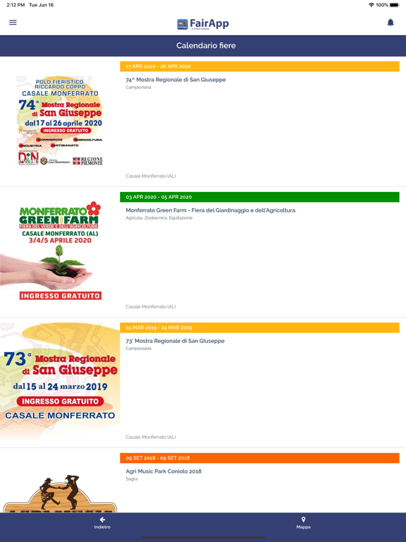 Screenshot #6 pour FairApp... e la fiera continua