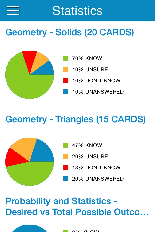 OAT Math Cram Cards screenshot 4