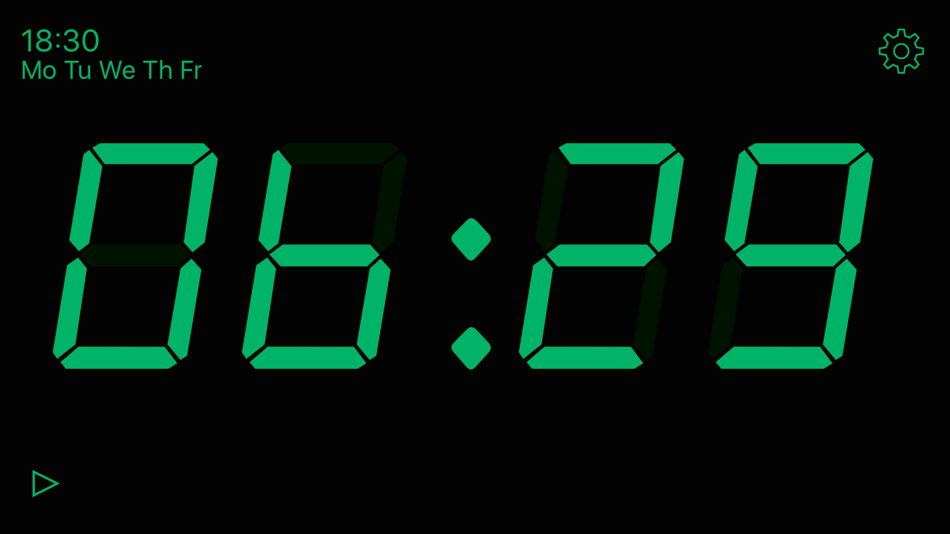 #1. Digital Alarm (iOS) 由: Markus Wyss