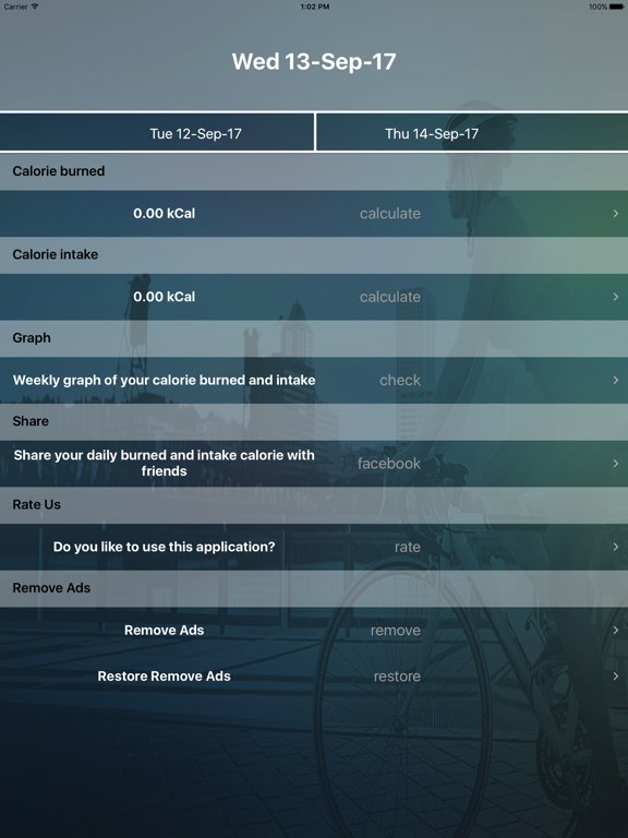 Screenshot #4 pour Calories Burned Calculator
