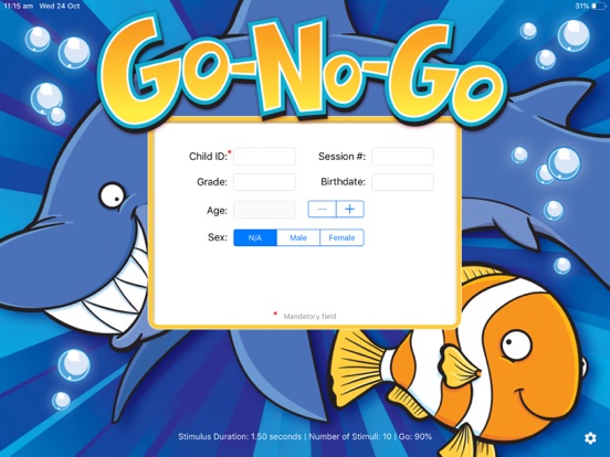 Screenshot #4 pour EYT Go/NoGo