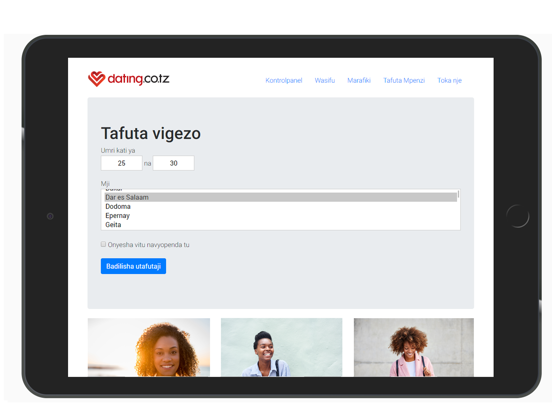 Screenshot #6 pour Dating.co.tz