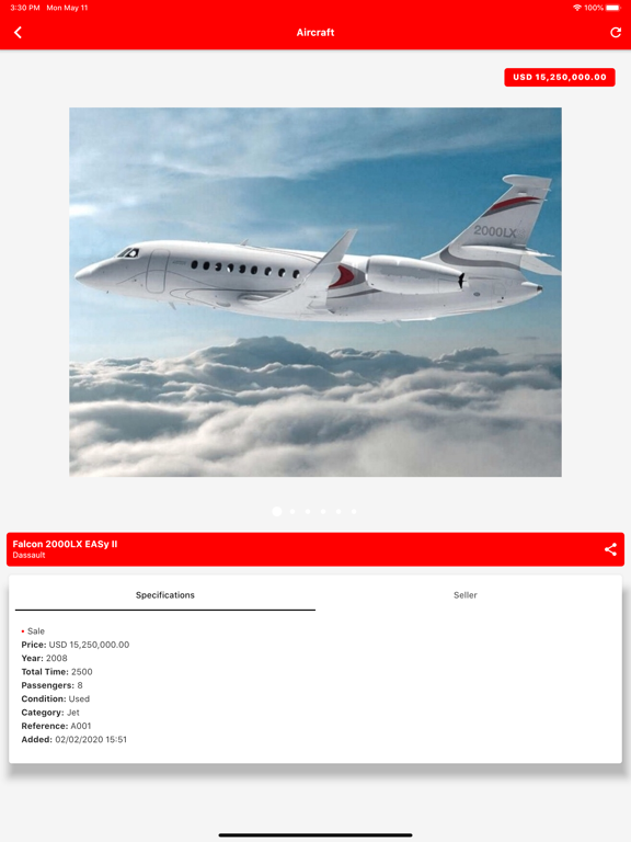 Screenshot #5 pour Aircules - Aircraft For Sale