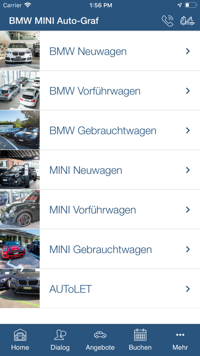 BMW Haus & MINI Pav. Auto-Graf Screenshot