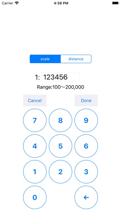 MapRuler for paper map
