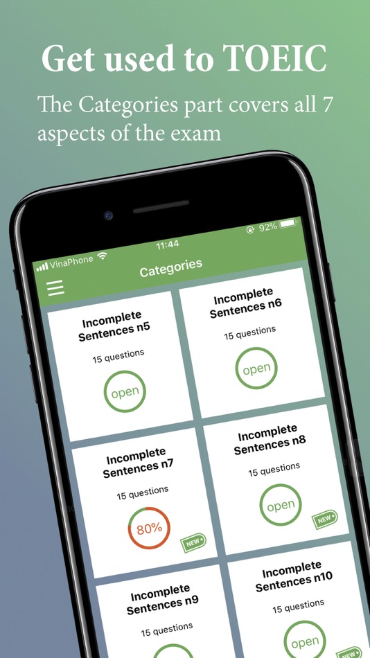 #2. TOEIC Test-Improve your score (iOS) 由: Nikmesoft Company, Ltd.