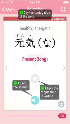 Game screenshot GENKI Conjugation Cards mod apk