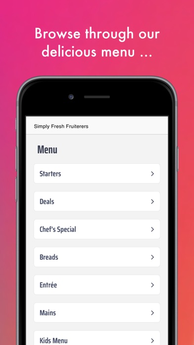 Simply Fresh Fruiterers Screenshot