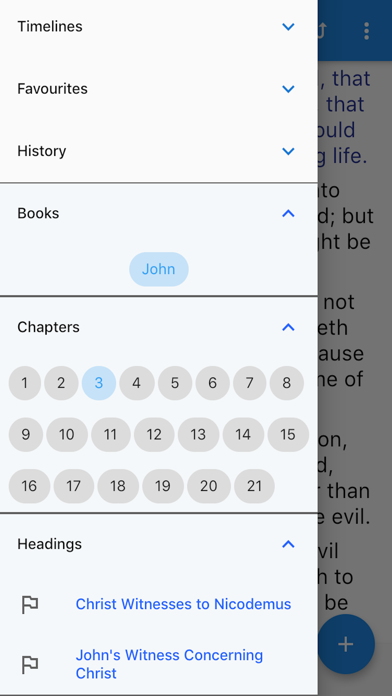 Unique Bible App Screenshot