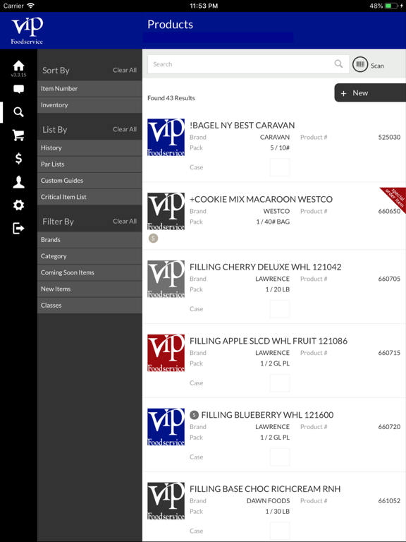 Screenshot #4 pour VIP Foodservice Connect