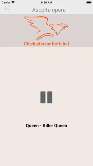 CineRadio for the blind screenshot 2