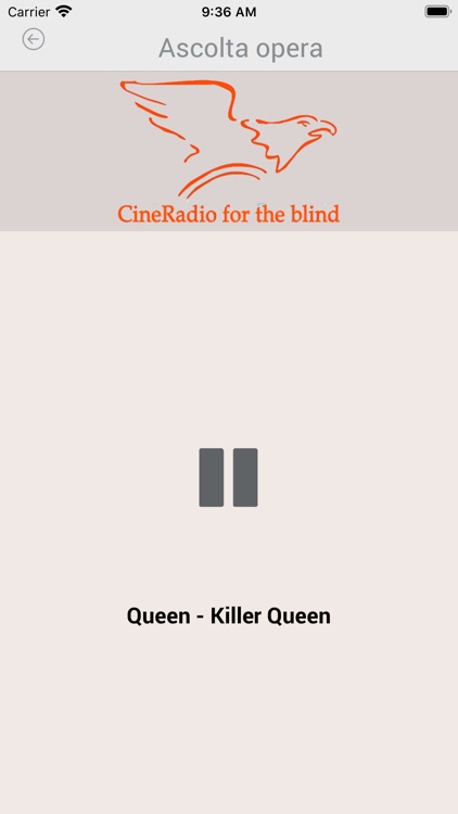CineRadio for the blind