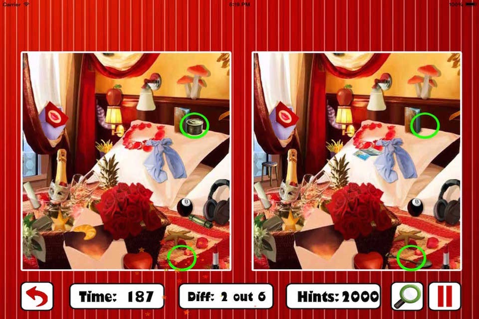 Valentine Find The Difference screenshot 4