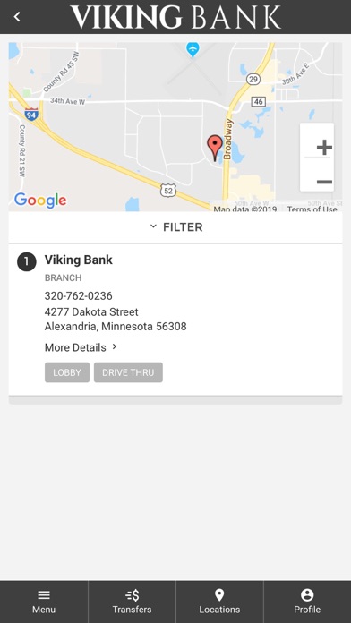 Viking Bank Mobile Screenshot